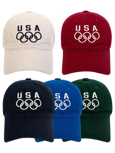 NTV BC-OLYMPIC FLAG USA CAP - NAVY TEAM - Modalova