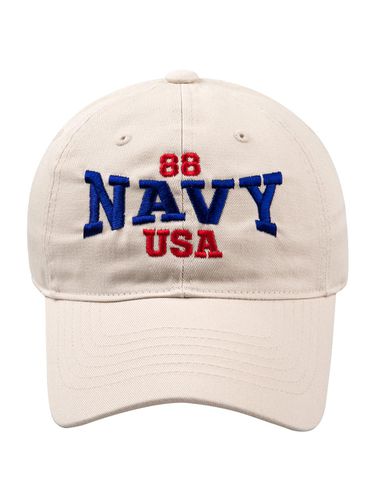 NTV BC-88 USA CAP-LIGHT BEIGE - NAVY TEAM - Modalova