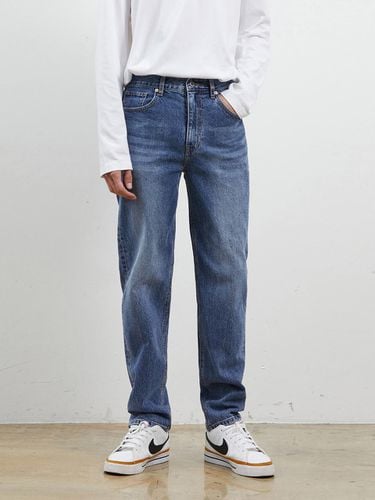 DENIM CRACK WASHING PANTS - RYUL + WAI: - Modalova