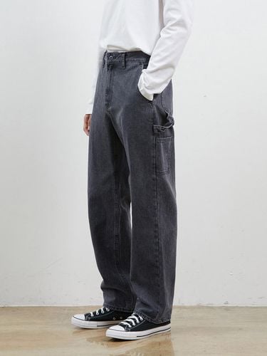 DENIM CARPENTER PANTS GREY - RYUL + WAI: - Modalova