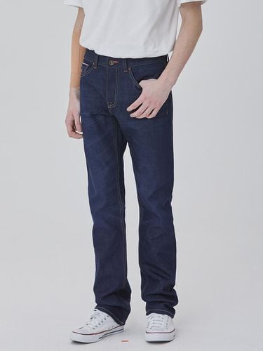 DENIM SELVEDGE LINEN PANTS INDIGO - RYUL + WAI: - Modalova