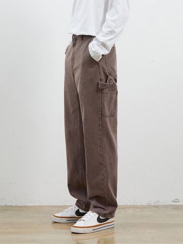 DENIM CARPENTER PANTS BROWN - RYUL + WAI: - Modalova