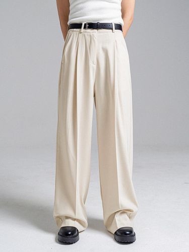 WIDE] Kenzie Slacks _Light Beige - PANDORAFIT - Modalova