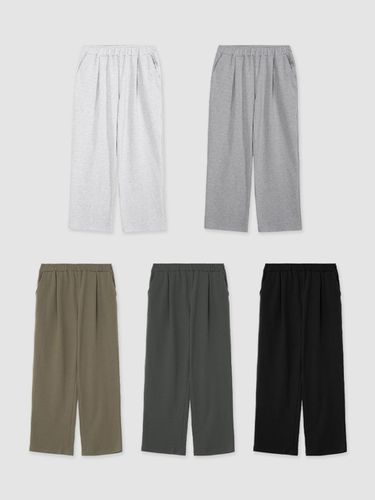 D. BASIC TIDY ONE-TUCK WIDE PANTS - 5 COLOR - DEARSTALKER - Modalova