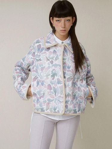 ROSE JAQUARD REVERSIBLE JACKET - tibaeg - Modalova