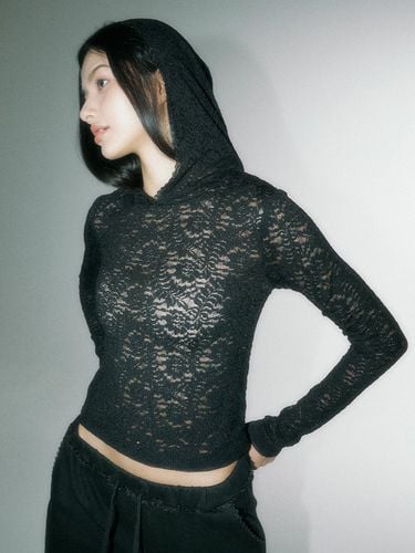 SANDY LACE HOODIE - BLACK - DEARSTALKER - Modalova