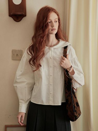 PM_Rose embroidery collar shirt - Proud Mary - Modalova