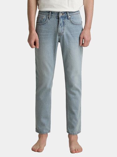 Crop denim pants_Light Blue - WAAR - Modalova