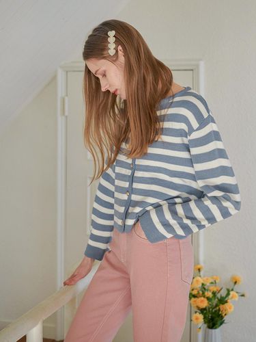 Ditton Stripe Cardigan - PANDORAFIT - Modalova