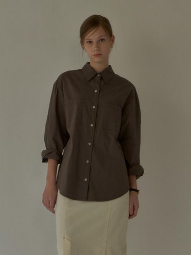 Stitch Paper Shirt_(Charcoal) - REBOLD - Modalova