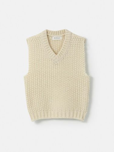 Wool Roving Vest_(Light Beige) - REBOLD - Modalova