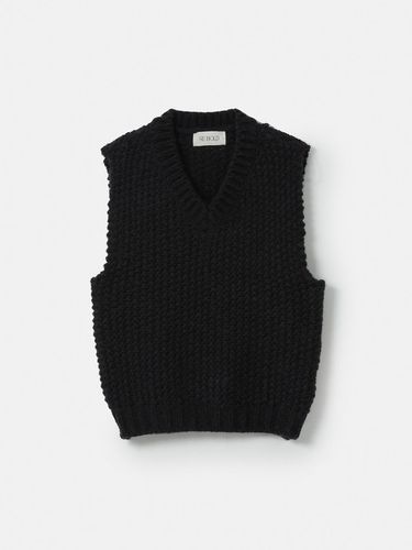 Wool Roving Vest_(Navy) - REBOLD - Modalova