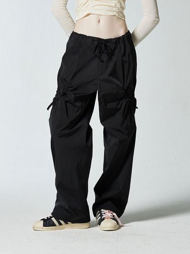 PLUMPY POCKET WIDE PANTS - BLACK - DEARSTALKER - Modalova