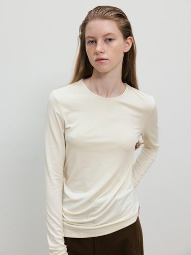 Curved T-Shirt_Light Beige - RRACE - Modalova