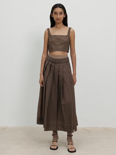 Sheer Square Top_Brown - RRACE - Modalova