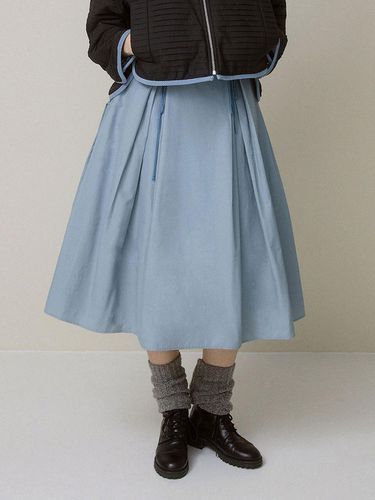 TIE ALINE SKIRT BLUE - tibaeg - Modalova