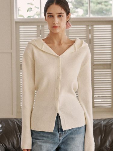 Soft hooded slim cardigan- -3color - ODER - Modalova