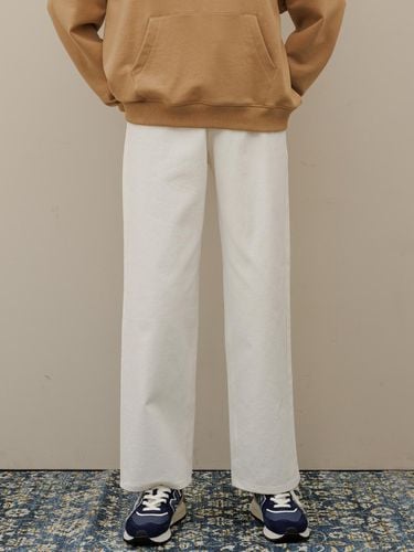 Rohan semi wide cotton pants_White - Charles de Rohan - Modalova