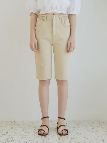 SHORTS] Shirring Pants _Beige - PANDORAFIT - Modalova