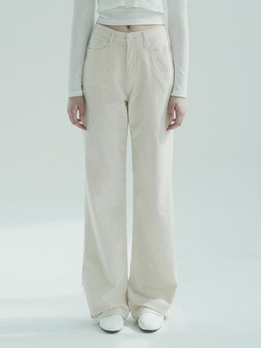 W1010 LINEN WIDE PANTS_NATURAL - WAAR - Modalova