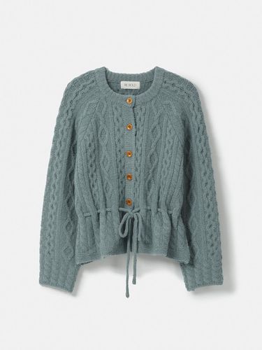 String cable Cardigan_(Blue) - REBOLD - Modalova