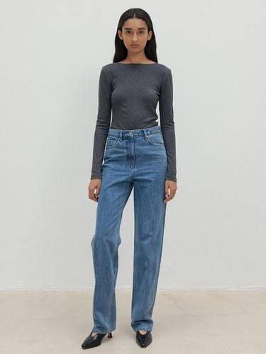 Essential Blue Denim Pants_Blue - RRACE - Modalova