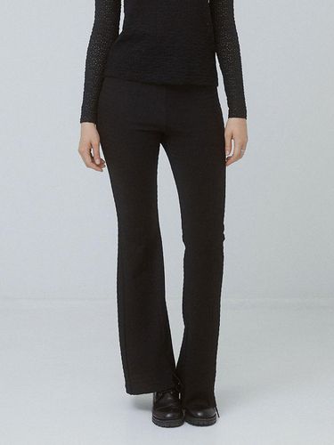 CREPE JERSEY SLIM PANTS BLACK - tibaeg - Modalova