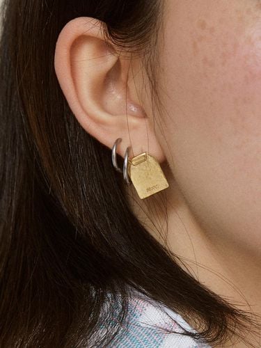 TIBAEG SIGNATURE GOLD EARRING GD - tibaeg - Modalova