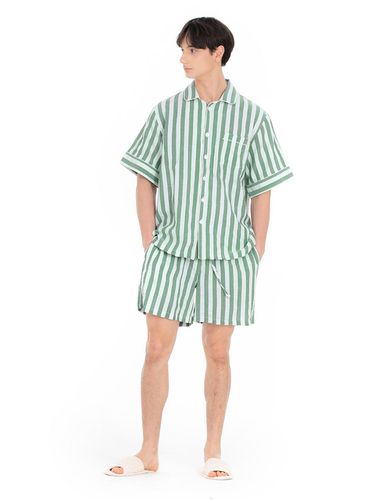 GREEN Stripe Men's SET - FOVERE - Modalova