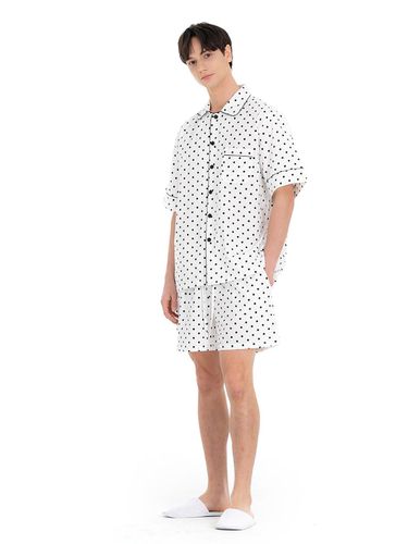 Simple dot Men's short-sleeved SET - FOVERE - Modalova