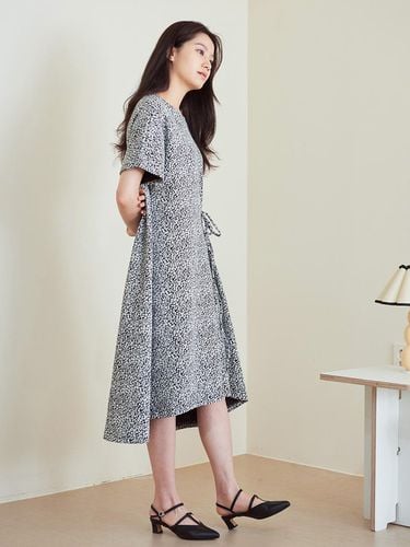 Fog Jersey Dress_black - GANISONG - Modalova