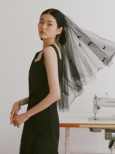 Bridal Black Mood Veil_black - GANISONG - Modalova