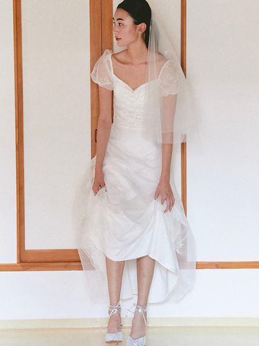 Bridal Celia Dress_white - GANISONG - Modalova