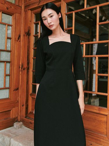 Bridal Bolero Sleek Line Dress_black - GANISONG - Modalova