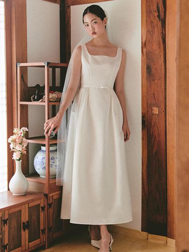 Bridal Audrey Lady Dress_white - GANISONG - Modalova