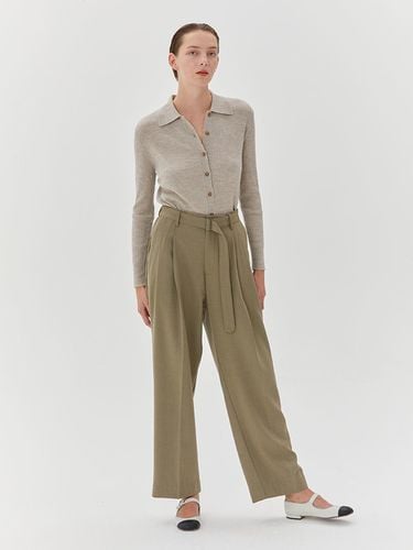 SIA PANT KAKHI BEIGE - Aupres - Modalova