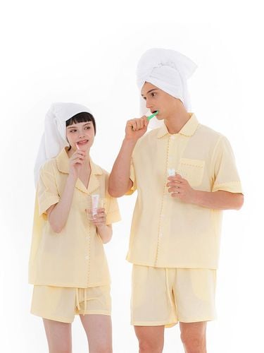 Yellow Couple Short-Sleeve SET - FOVERE - Modalova