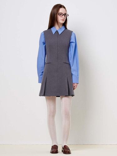 Serine Mini dress Gray - PLAC - Modalova