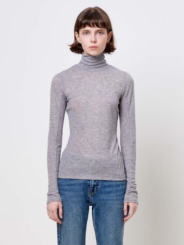 Somedays Turtleneck T-shirt Melange Gray - PLAC - Modalova