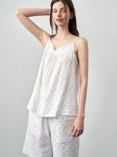 Rev String Sleeveless Pajamas Set - KOZNOK - Modalova