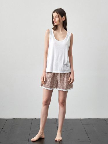 Leaf lace shorts Pajamas - KOZNOK - Modalova