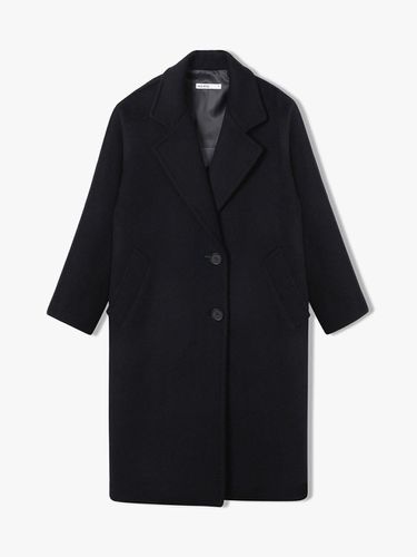 OVERFIT COAT NAVY - HAUS 072C - Modalova