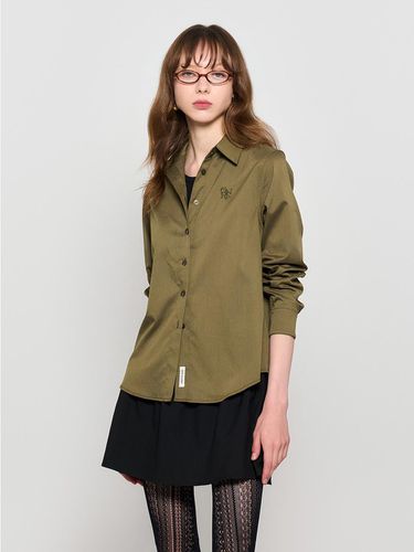 Linklefree Classic Easy Shirt [KHAKI] / WBD3L03501 - GENERAL IDEA - Modalova