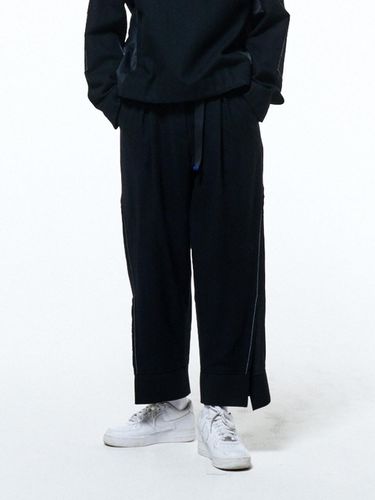 WOOL SETUP PANTS BLACK - HAUS 072C - Modalova