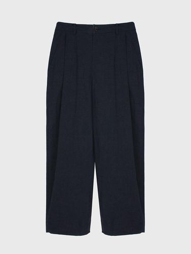 MEN`S COTTON PANTS NAVY - HAUS 072C - Modalova