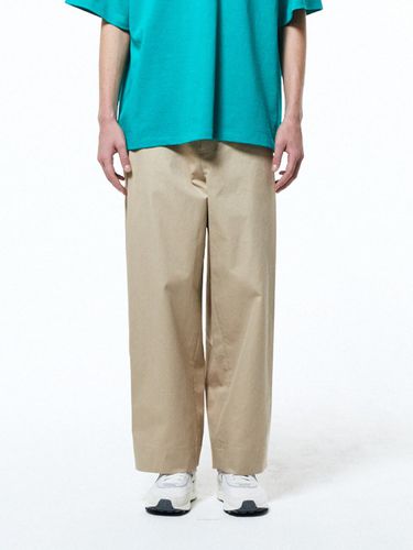 MEN`S COTTON PANTS BEIGE - HAUS 072C - Modalova