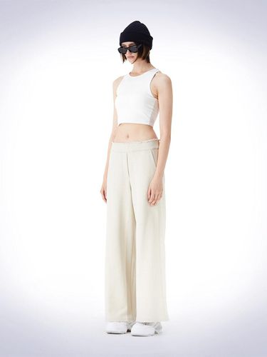 BANDING WIDE SWEAT PANTS - HAUS 072C - Modalova