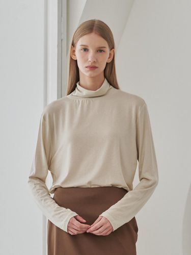 Loose Fit Turtleneck T-Shirts - Nouve - Modalova