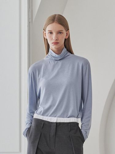 Loose Fit Turtleneck T-Shirts - Nouve - Modalova