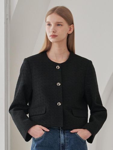 Tweed Pearl Blend Jacket - Black - Nouve - Modalova